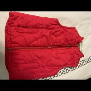 Vineyard vines size 4 hot pink/red vest